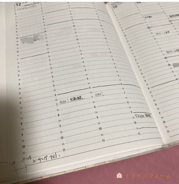 あきやま直子手帳管理