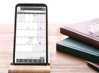 スマホでスケジュール管理